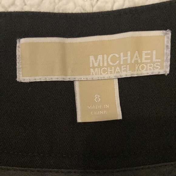 Michael Kors- black relaxed slacks with a slight ankle flair - Picture 8 of 9